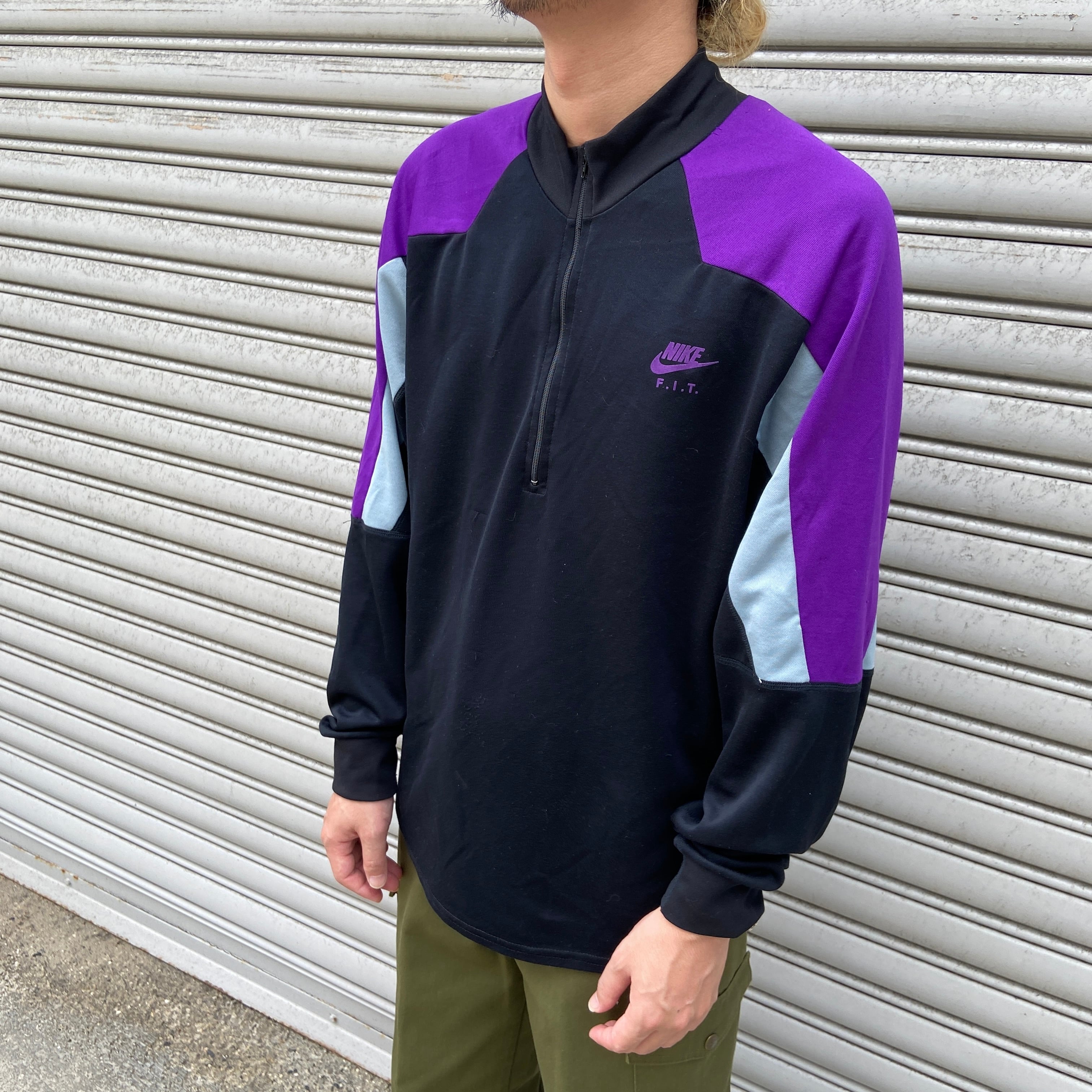 NIKEインターナショナル ハーフジップトップス ドライフィットジャージ