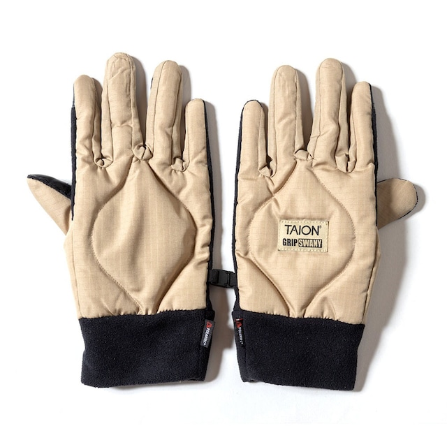 タイオン TAION × GRIP SWANY グリップスワニー ダウングローブ TAION-GRIPSWANY-GV01