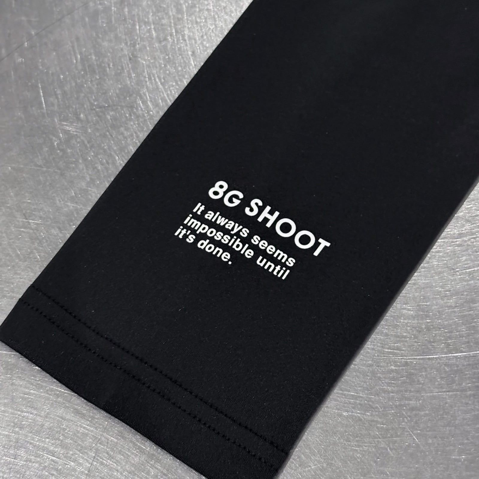 8G INNER MOCK NECK L/S TEE -BLACK- | 8G SHOOT WEBSTORE