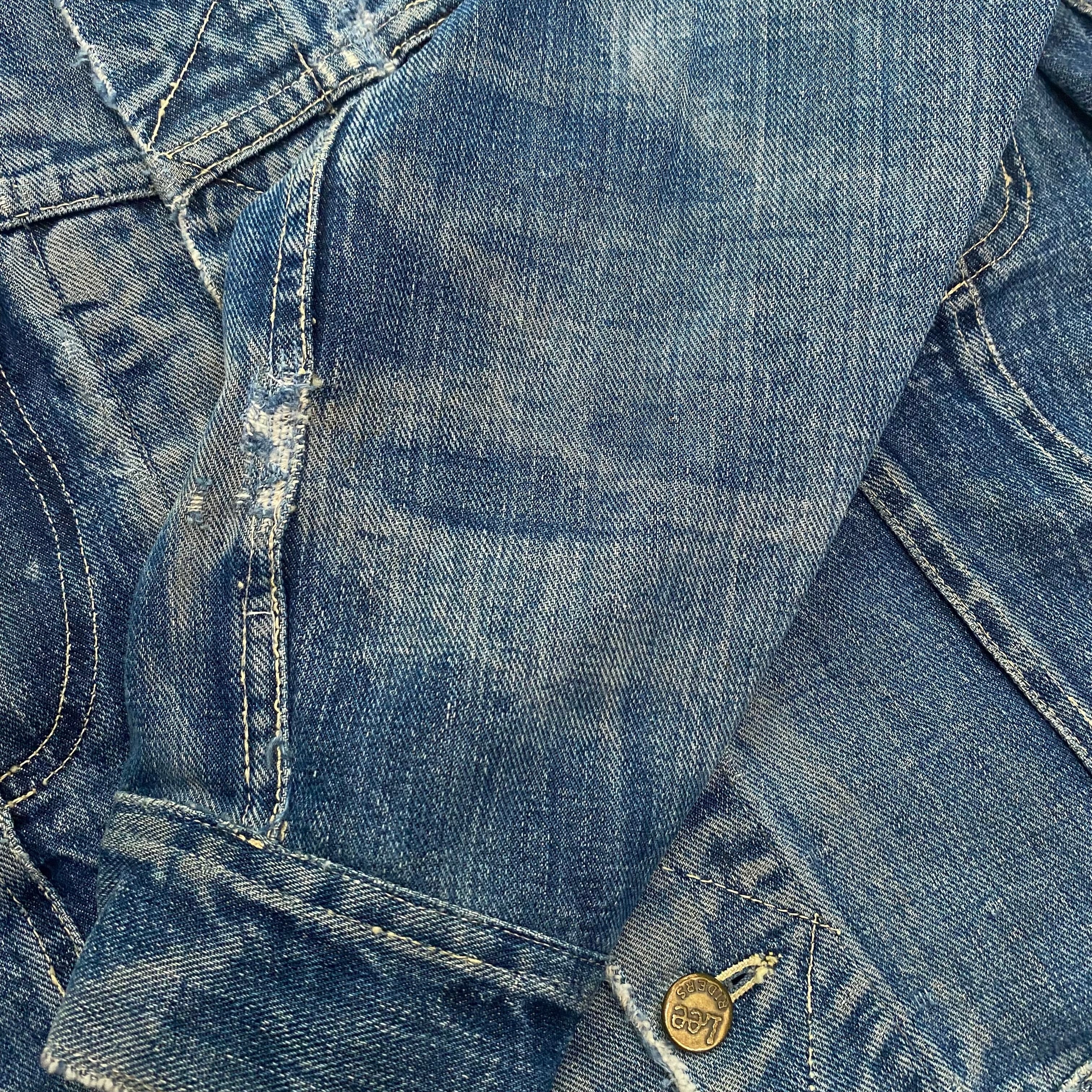 50s Lee 101-J Denim Jacket Red Rabel 50年代 リー デニムジャケット