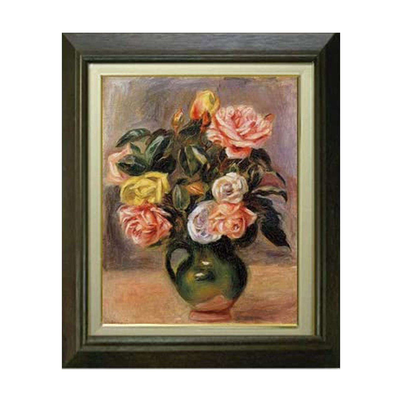 直筆仕上げ油絵 ルノワール ローズと花瓶 6号 絵画 アート インテリア 直筆仕上げの油絵 アート インテリアのセレクトショップamiralselect 直筆仕上げ油絵 ルノワール ローズと花瓶 6号 絵画 アート インテリア 直筆仕上げの油絵 アート インテリアのセレクトショップamiralselect
