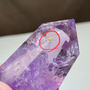 3.(訳)ボリビア産☆ライトカラーラベンダーアメジスト・ポイント