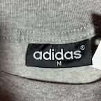 00s adidas ロゴTシャツ グレー トレフォイル アディダス