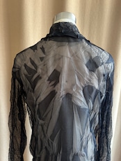 abstract mode sheer shirt-5135-1