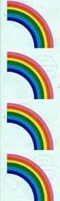 ミセスグロスマン ステッカー RAI 03 RAINBOWS, SMALL | yokosuka LUCY'S