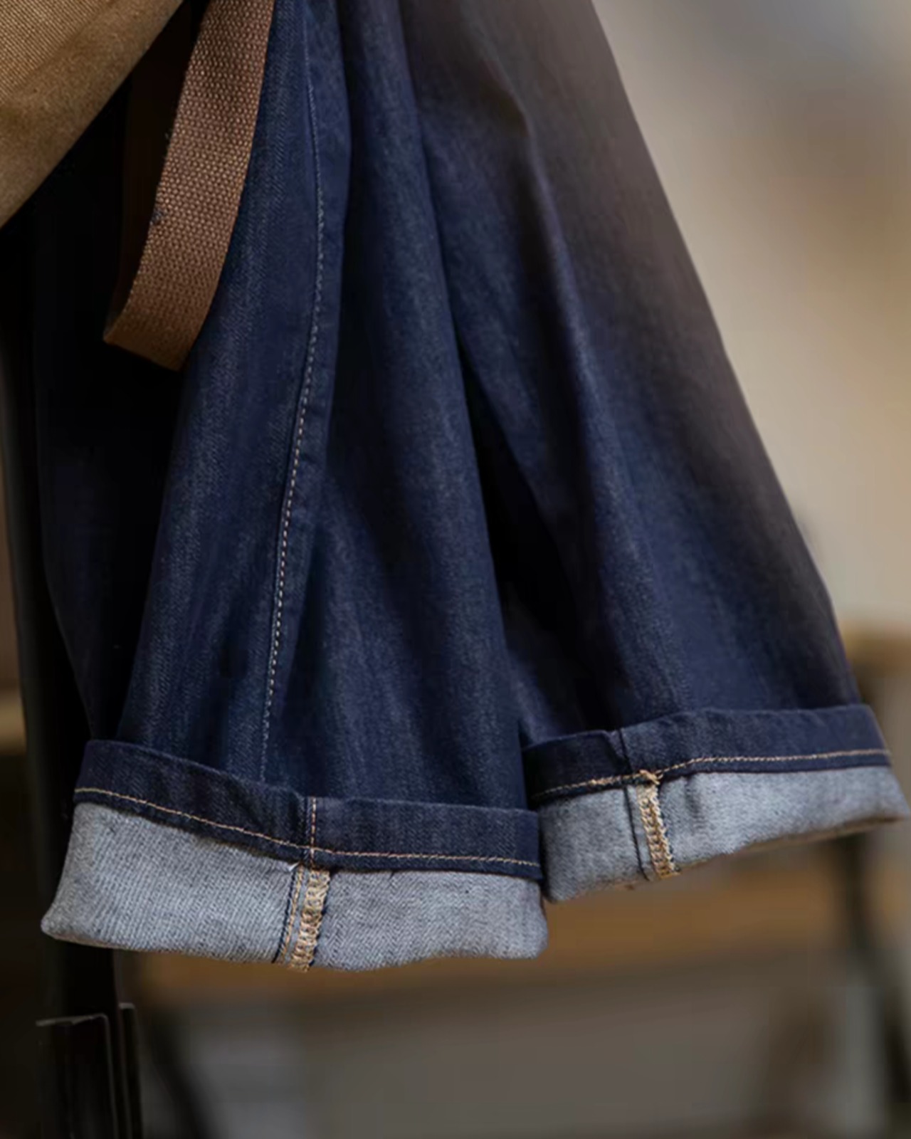 Mulberry Silk Mint Jeans  K0432