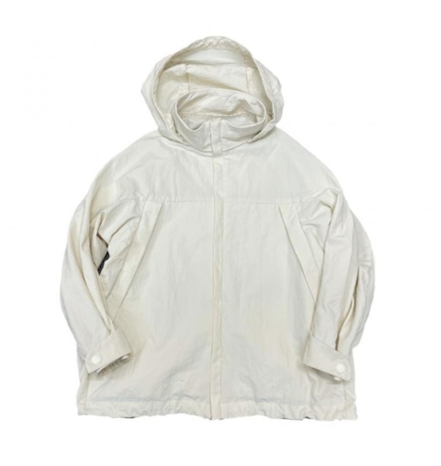 〈 MOUN TEN. 24SS 〉 re-nylon rip blouson / ecru / 0（150-160）