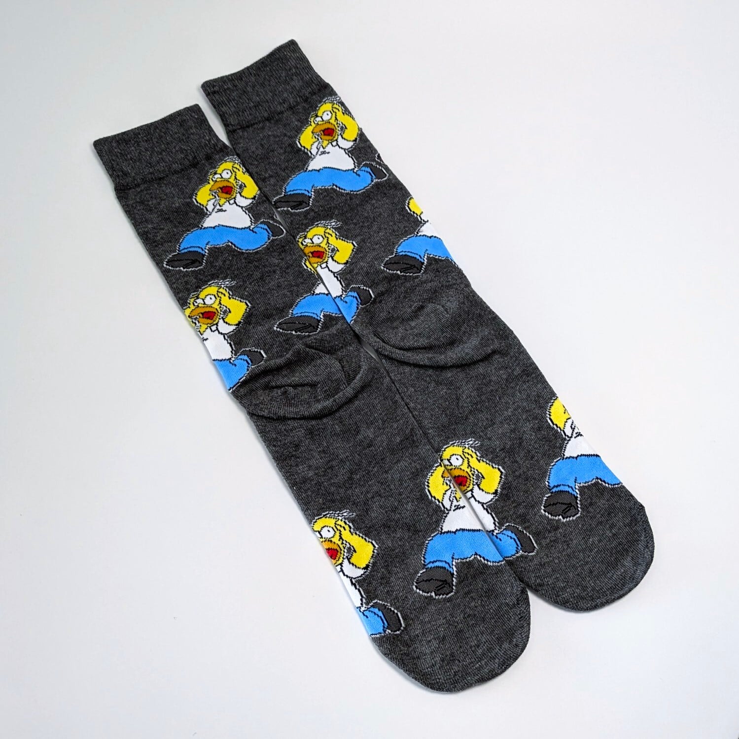 ☆【 crew socks / クルーソックス 】『 The Simpsons / シンプソンズ / ホーマー 』 靴下 / ソックス〚アメリカン雑貨 アメトイ〛