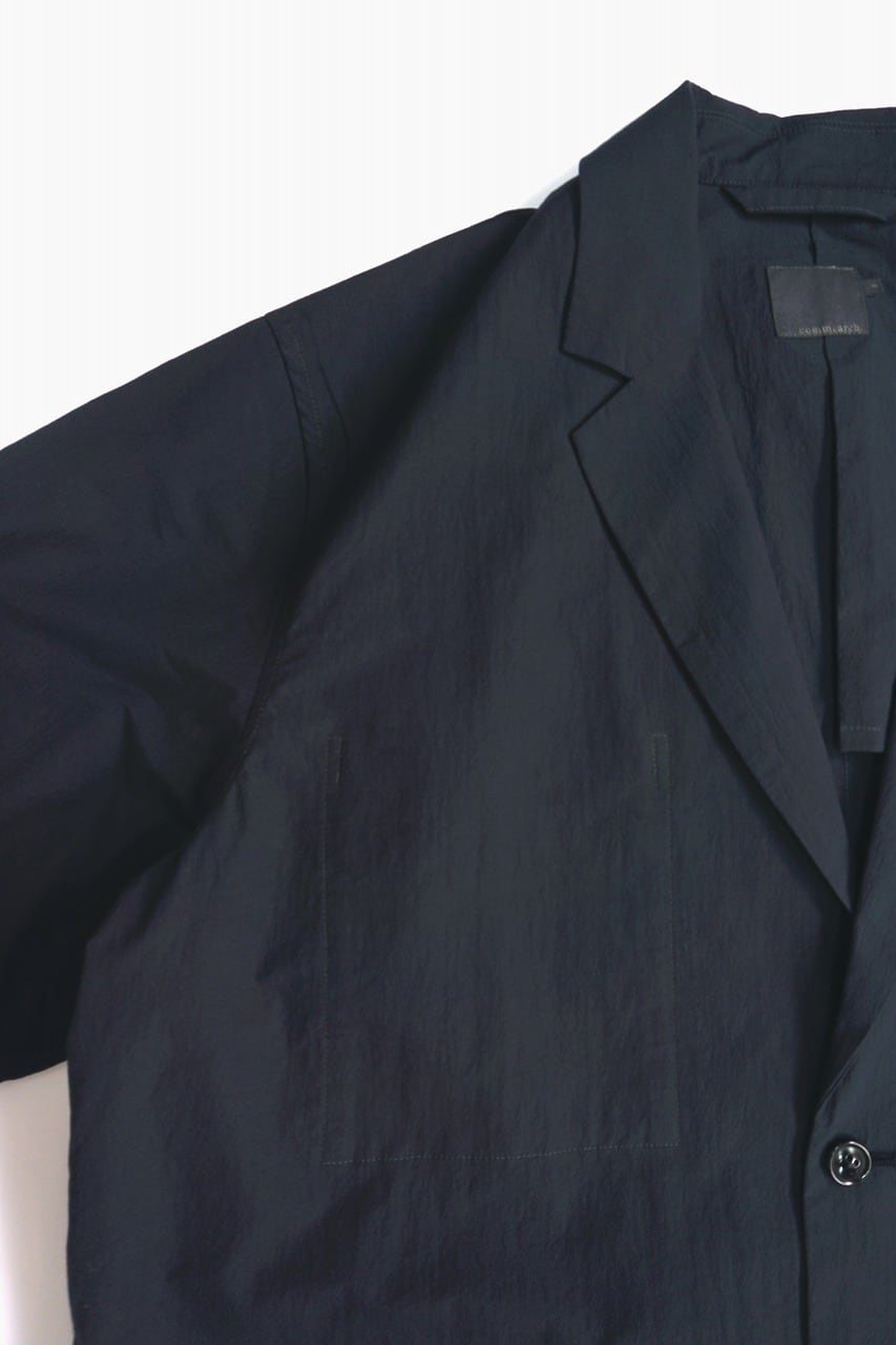 Paper Like Lapeled Shirt Jacket