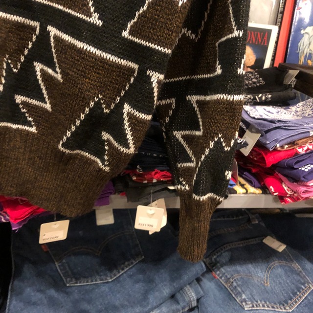 Cardigan Veste Tiger Andi Bagus – Multicolore – Style Bomber – Neuf Sans étiquettes – Taille Unique