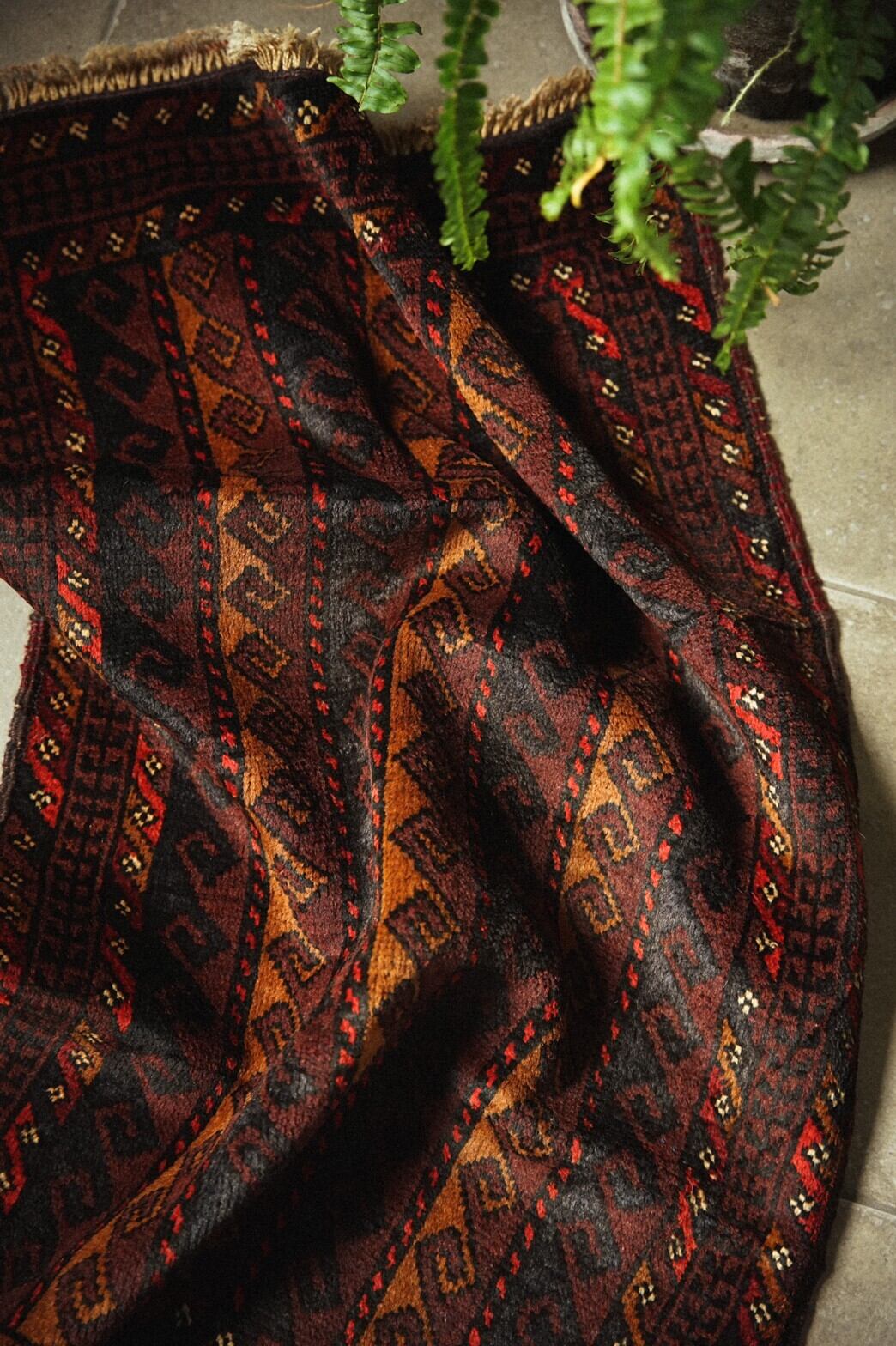 365-Vintage Baluch rug