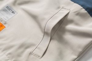 カラーブロック マウンテンパーカー