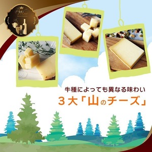 サヴァオ地方で作られる、３大「山のチーズ」セット（コンテ60・アボンダンス60・ボフォール60） 毎週水・金曜日発送
