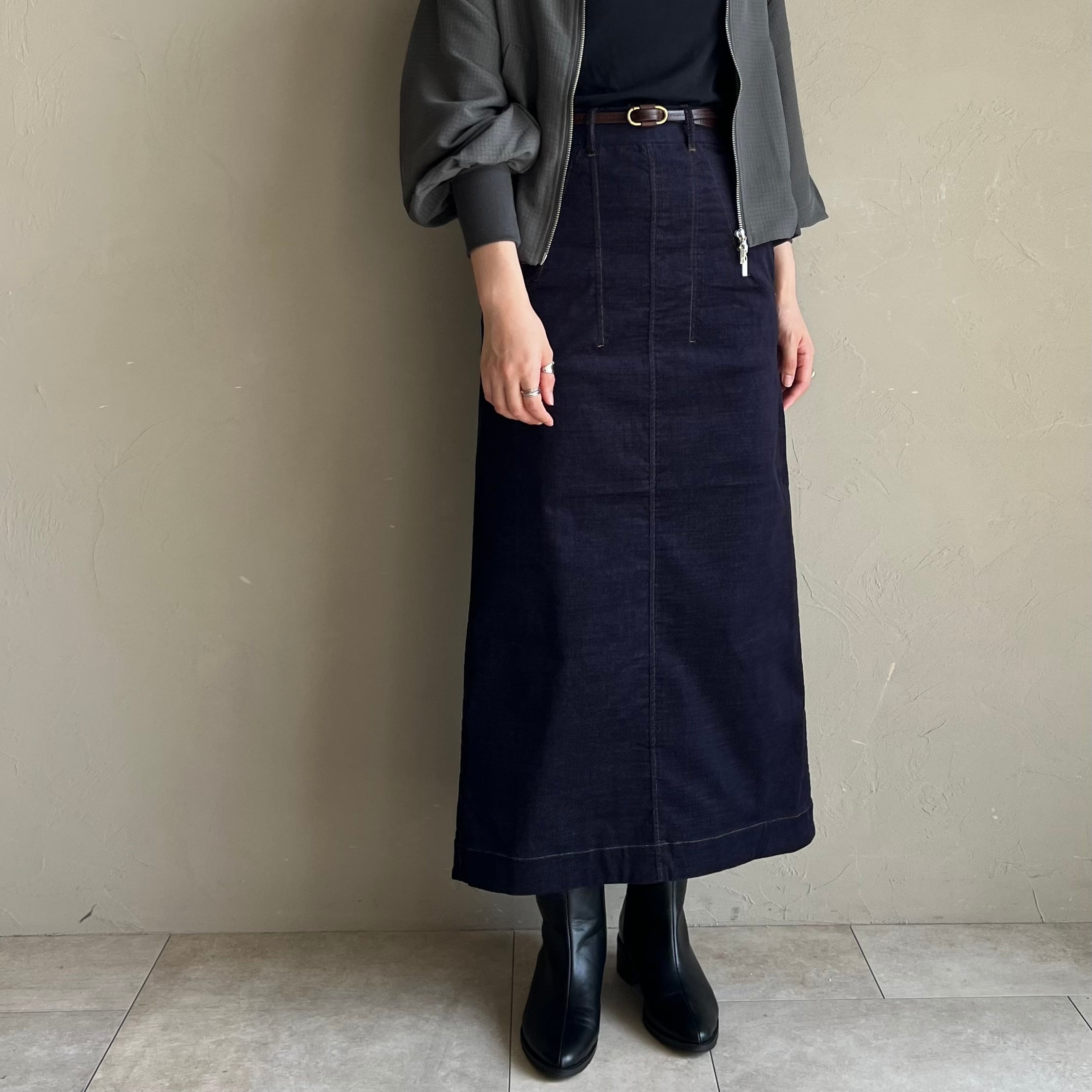 【 CYNICAL 】別珍タイトスカート