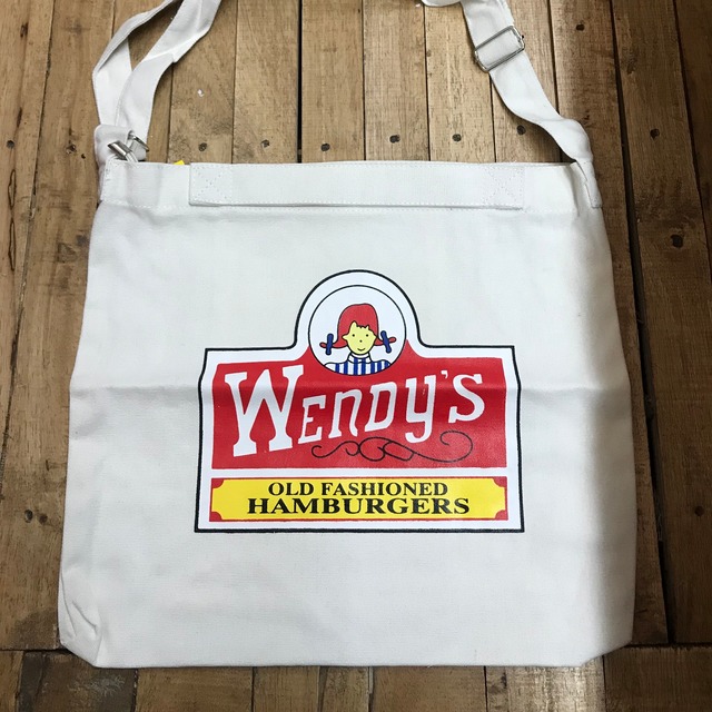 Wendy's トートバック BAG コットンバッグ パロディトートバック