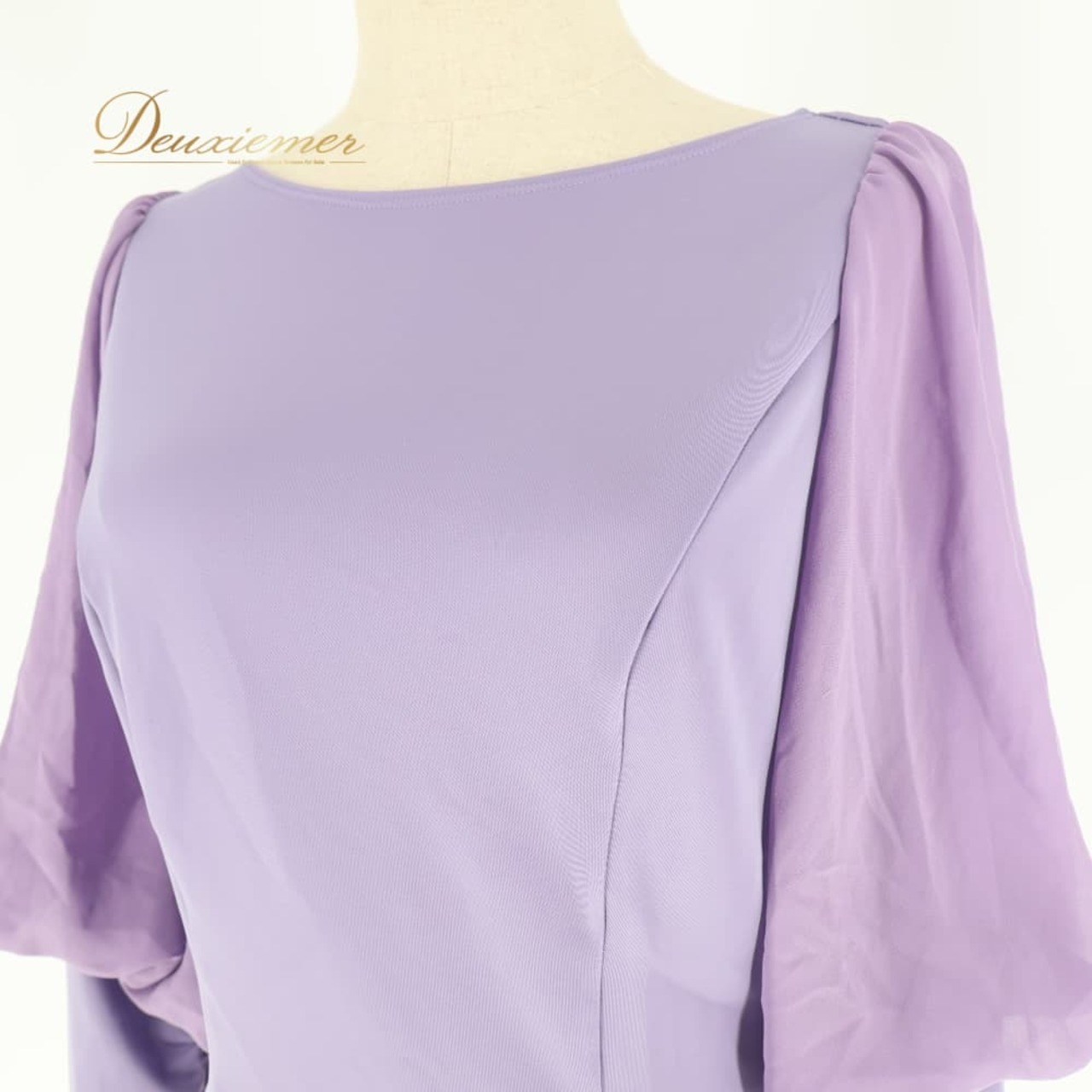 社交ダンス 衣装 トップス ブラウス パープル系 チャコットロイヤルダンス Chacott ROYAL DANCE 練習 レッスン 無地 シンプル 特徴的 淡い 紫 かわいい 上品 伸縮 ストレッチ ダンス衣装 イベント ステージ パーティー