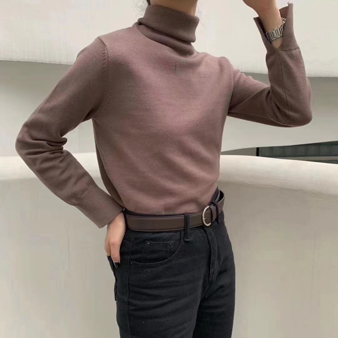 袖口スリット入り　ハイゲージニット　AJ2205−D04