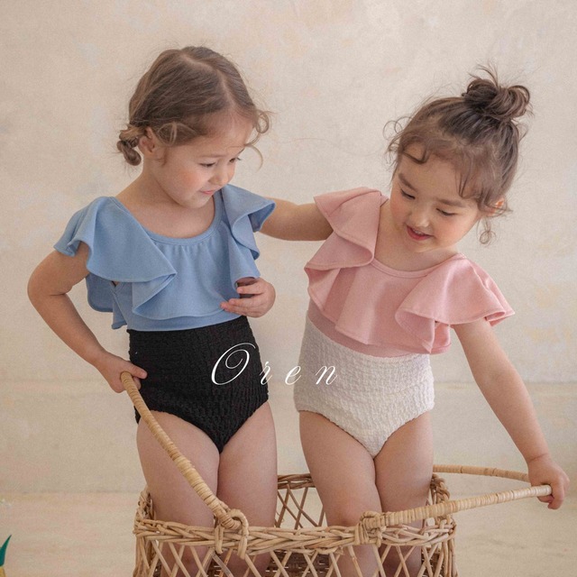 【20%off】DUBLIN Color Matching Swimsui /OREN (hibyebebe)