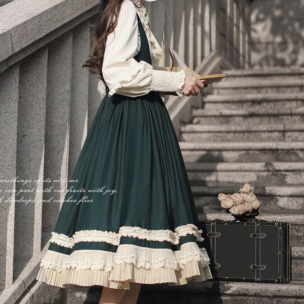 魔法学園エレガントケープ付きセットアップ：ケープ(ショート丈