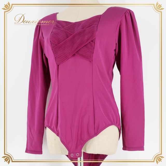 社交ダンス 衣装 レオタード パープル系 チャコット Chacott 紫 ストレッチ 伸縮 レッスン 練習 シンプル トップス 日本製 鮮やか 上品 かわいい ダンス衣装 社交ダンス 衣装 レオタード パープル系 チャコット Chacott 紫 ストレッチ 伸縮 レッスン 練習 シンプル トップス 日本製 鮮やか 上品 かわいい ダンス衣装