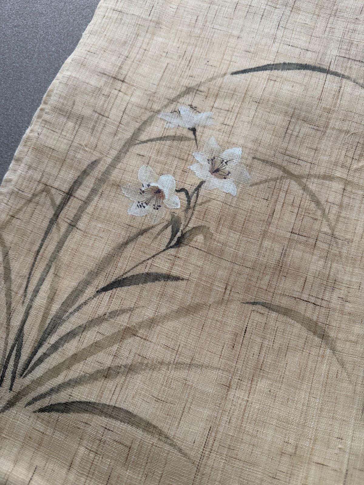 名古屋帯 夏帯 麻 花 夏物 | ゆきもの屋