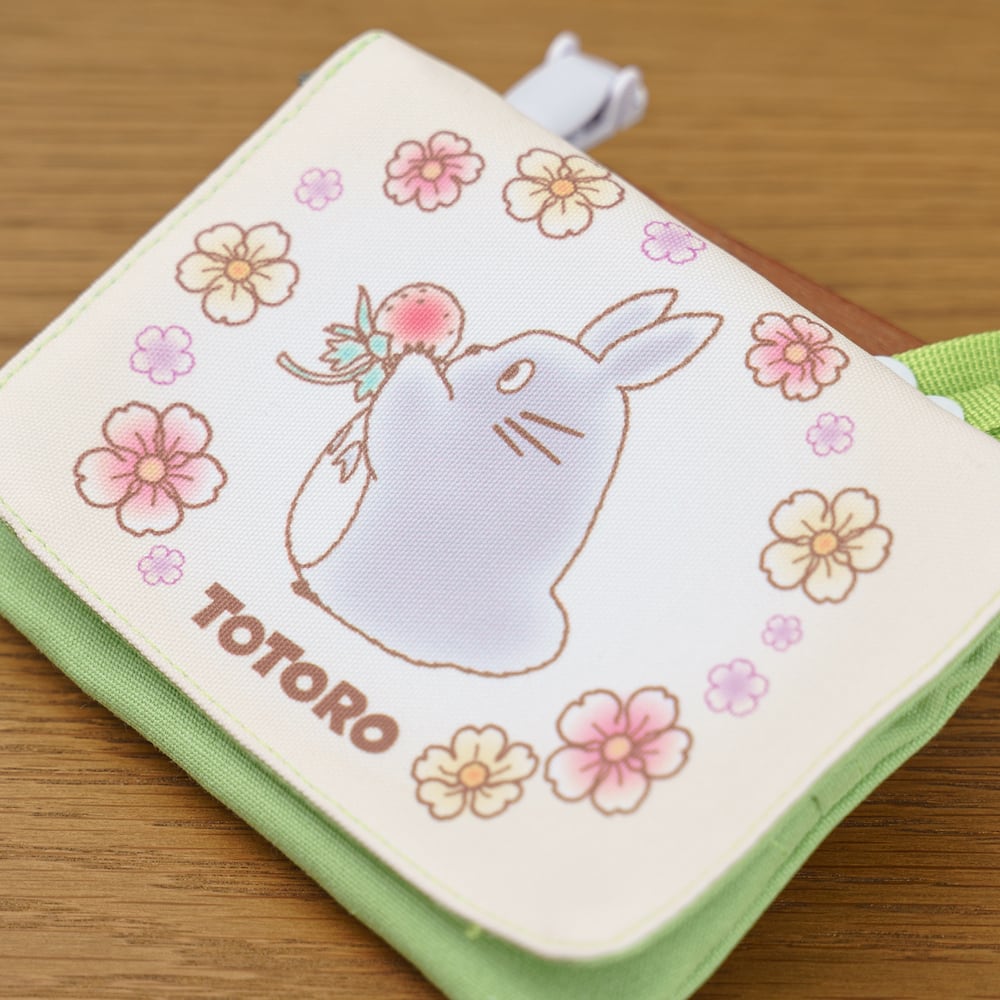 となりのトトロ ポケットポーチ お花といちご（4493） | すすのこ商店
