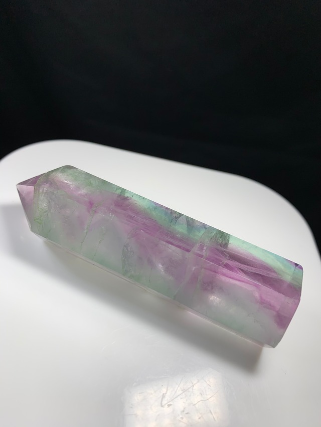 p129パープルピンク系グラデーションフローライト