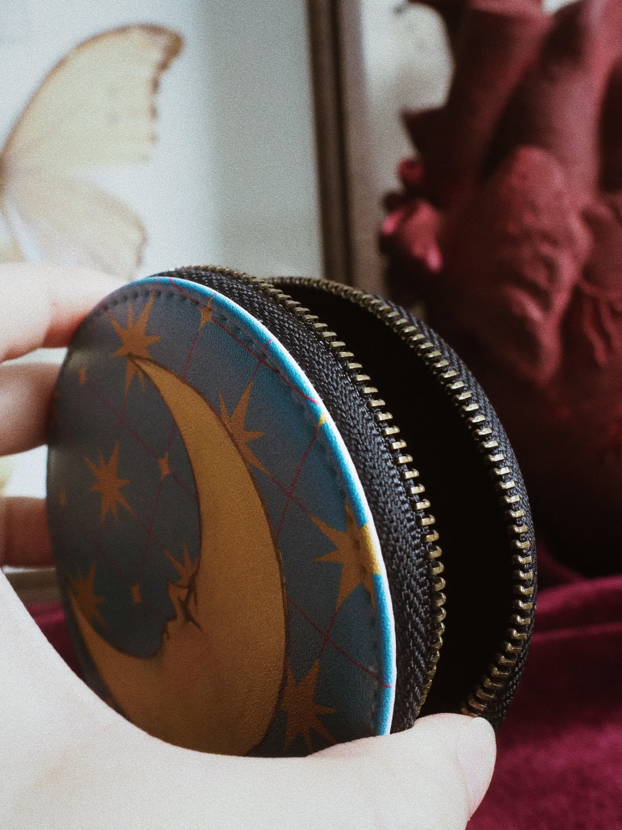 月と太陽　コインケース/ポーチ