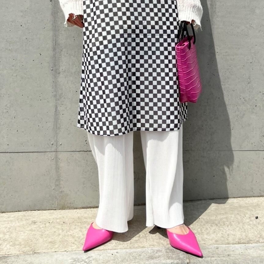 pleats basic pants_LN01031