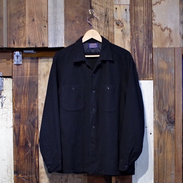 1950s Pendleton Wool Shirt "Black" / ヴィンテージ ペンドルトン