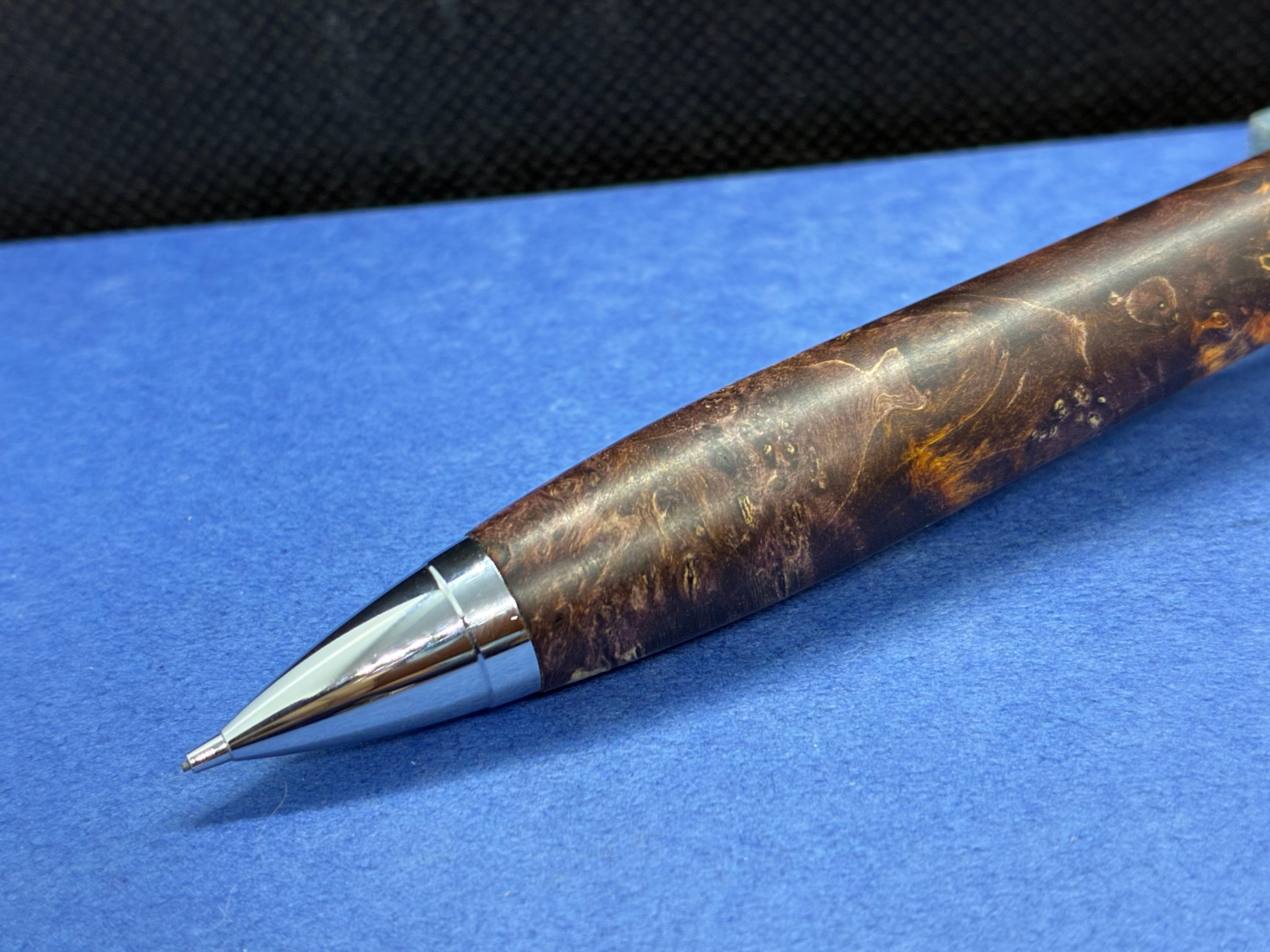 メープルスタビライズドウッド 加藤金属 シャーペン0.5mm | 工房 聖