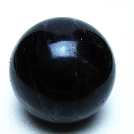 モリオン 黒水晶 丸玉 57mm 一点物 151-9532