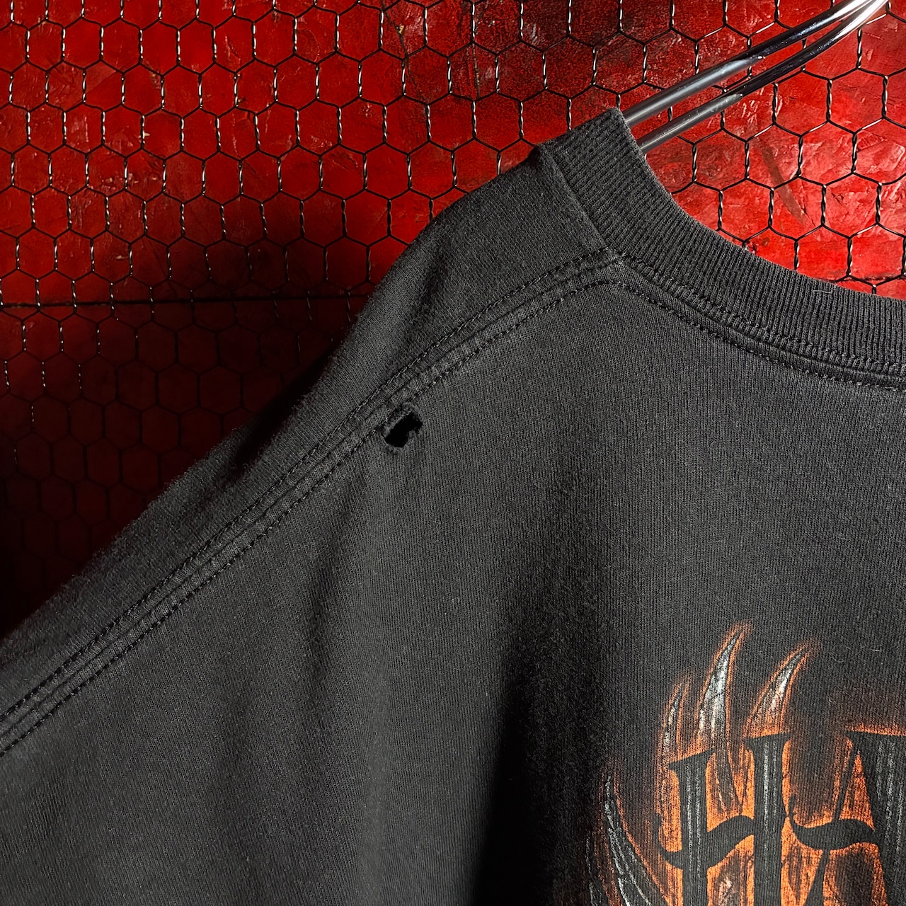 HARLEY-DAVIDSON オーバーサイズTシャツ イーグル ブラック ハーレー