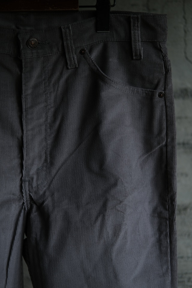 Utah／92's "Levi's" 517 corduroy pants／gray