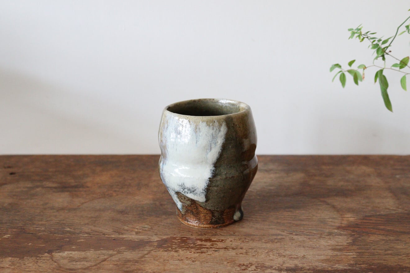 成井窯 花瓶（春夏秋冬） | ao+水玉