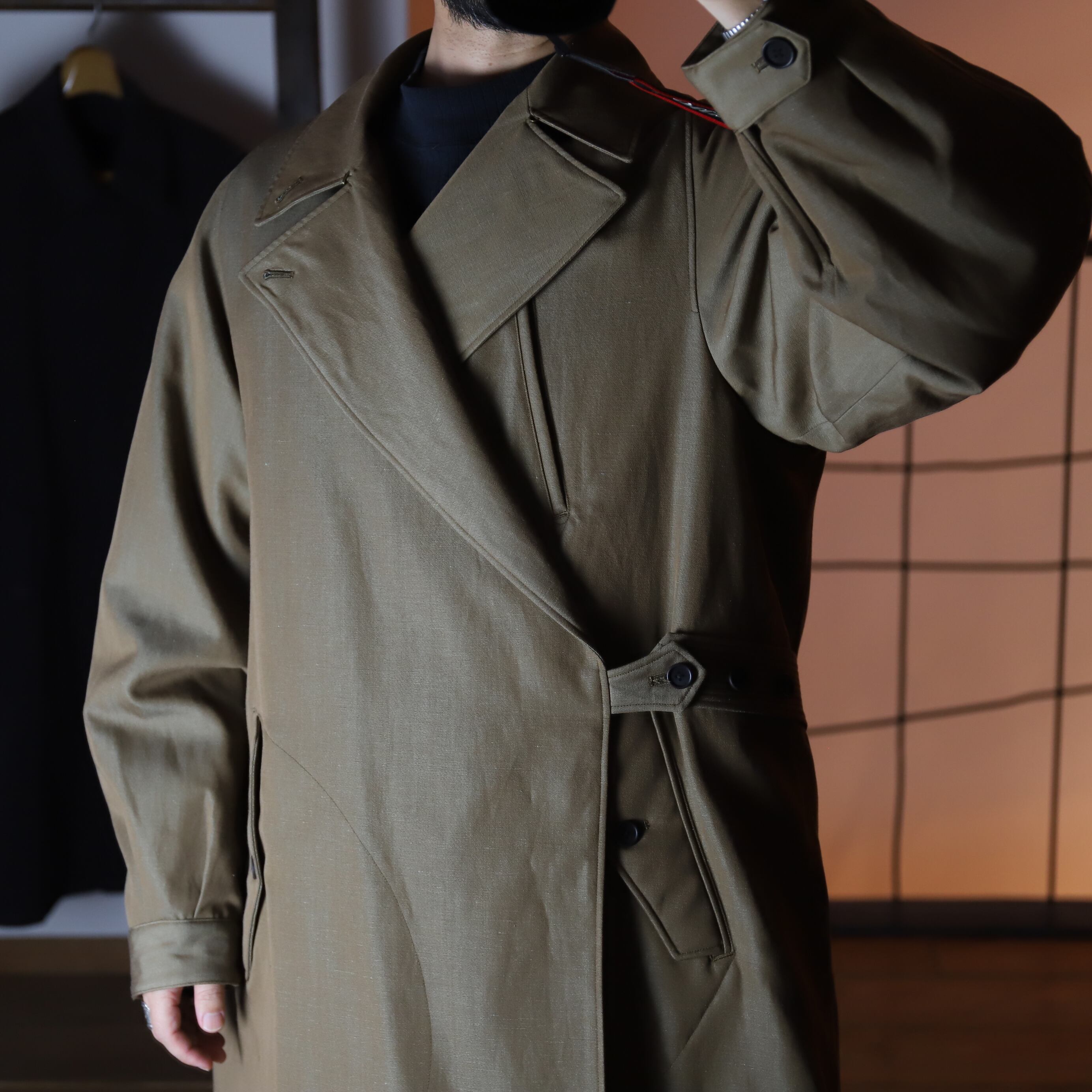 MAATEE&SONS / OVER COAT / KHAKIBEIGE | TIBETAN MARKET