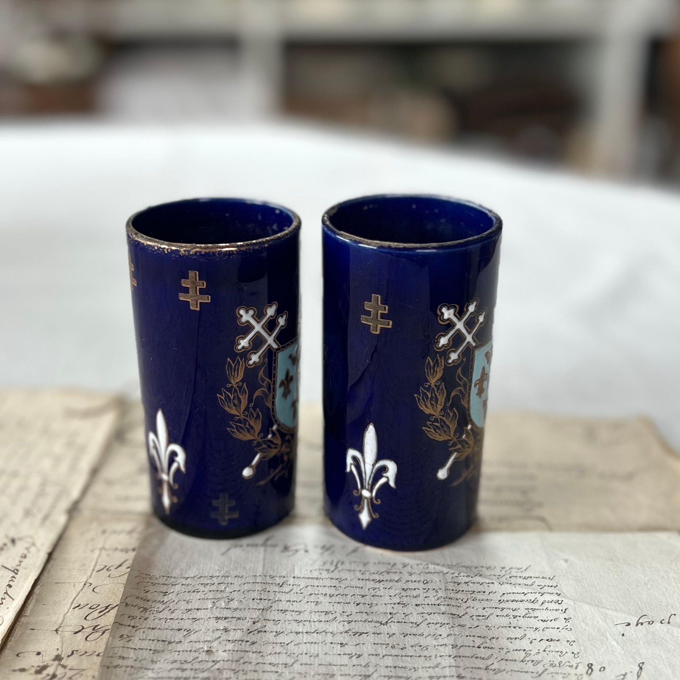 リュネヴィル ロレーヌ十字 コンポティエ フランス アンティーク B