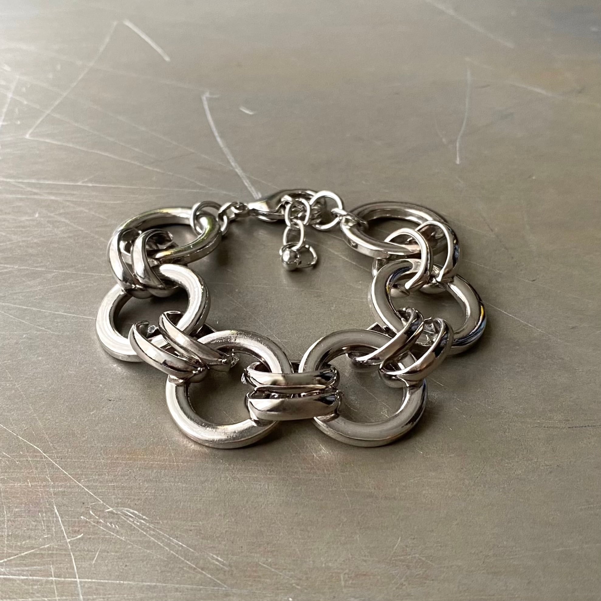 Vintage retro ethnic design chain bracelet レトロ ヴィンテージ