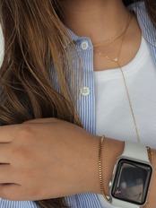 box chain bracelet