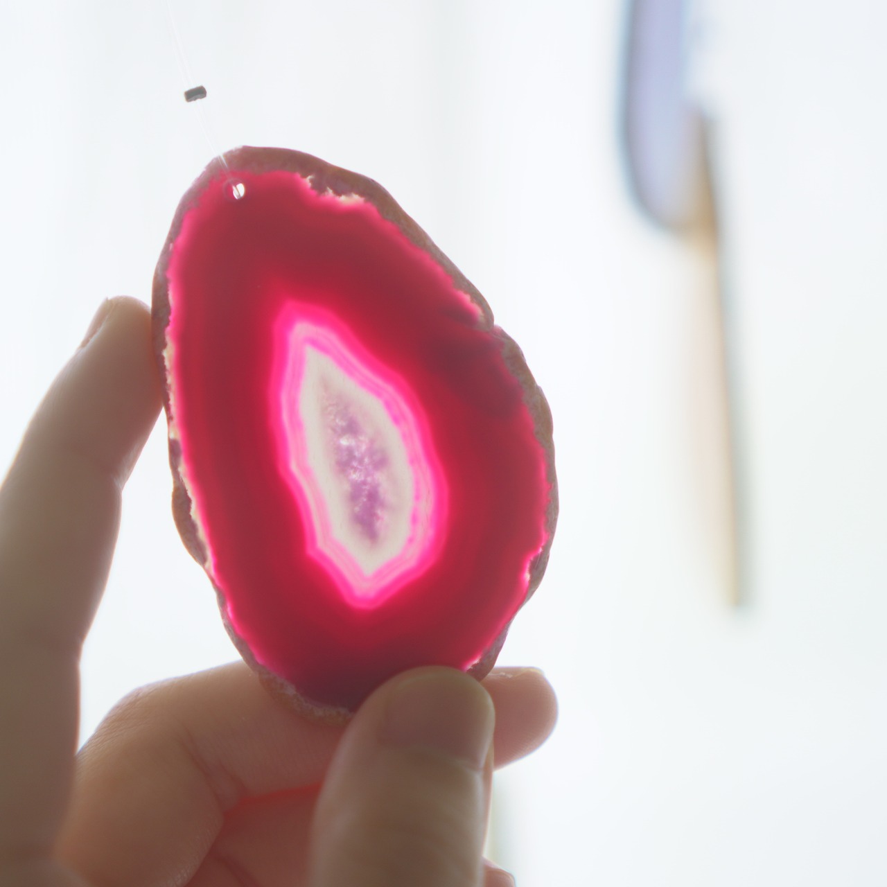 Anemone - アゲートヒーリングチャイム / Agate Sun Catcher Wind Chime 005