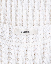 〈CÉLINE by phoebe philo〉Cotton knit