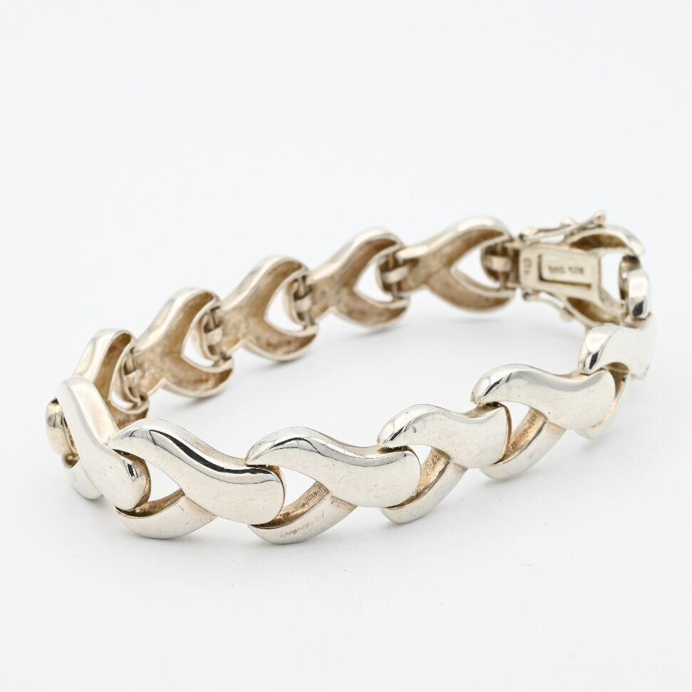 Abstract Design Chain Bracelet / Thailand