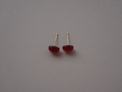 【 WAVE 】red agate pierce