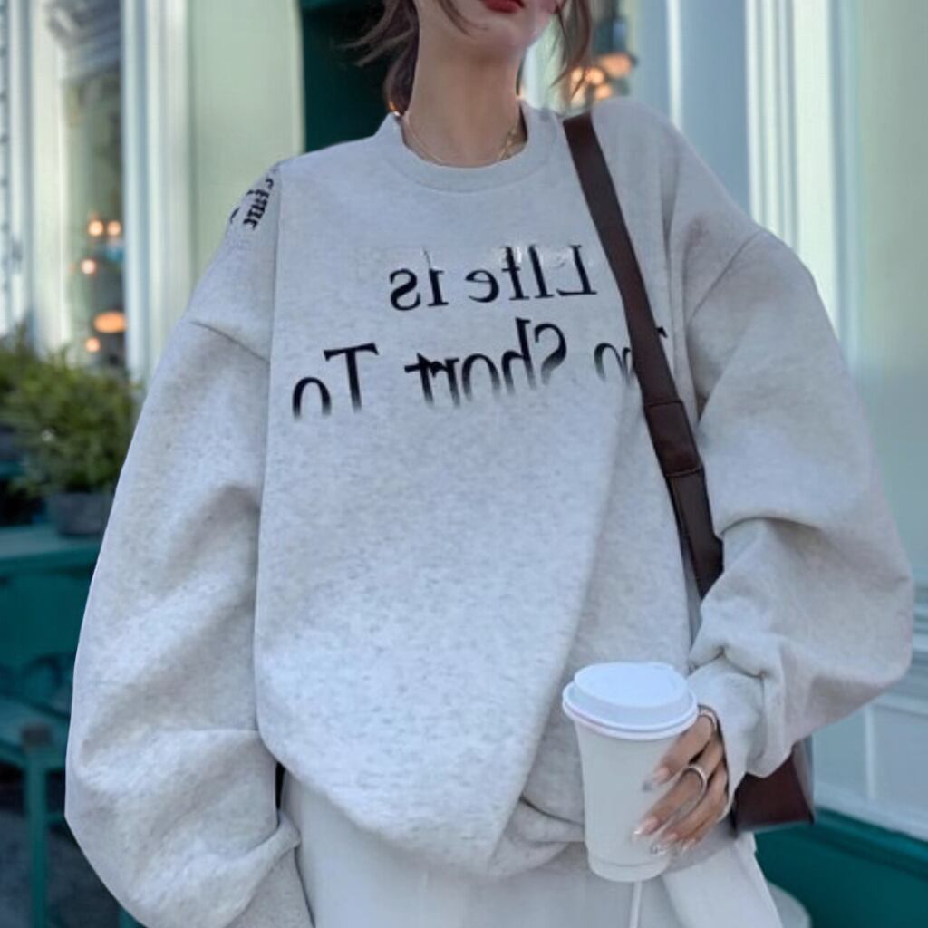 ビッグシルエットスウェット 00091