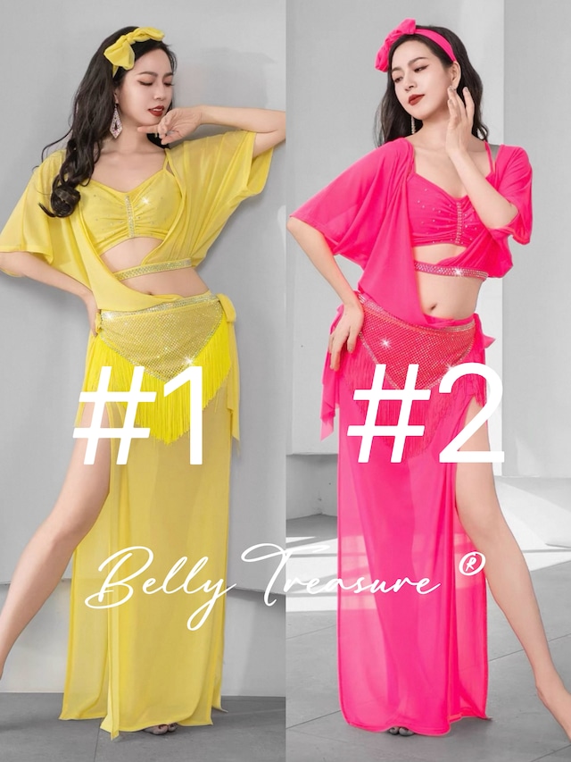 ベリーダンス 2カラー バラディドレス QCZW ZM527 202512