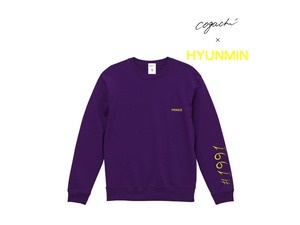 HyunMin (大国男児) Special Edition Collection 1991 sweat (PUR/YEL)