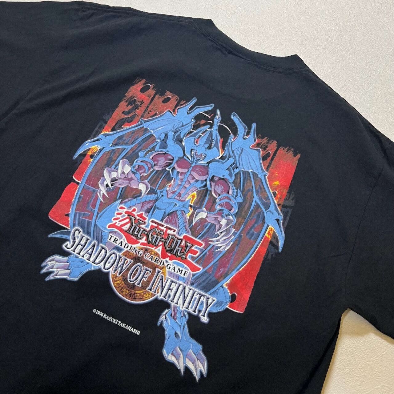 DELTA 遊戯王 TCG ラビエル アニメ Tシャツ ブラック L 古着 | RUFFY