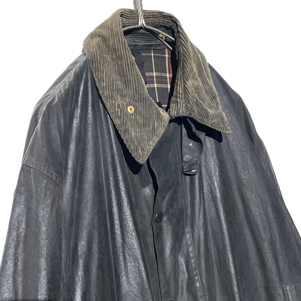 ジャケット・アウター Barbour Border Jacket C40/102CM 90s Barbour Border Navy 'M' C40/102 Wax Jacket w/ detachable