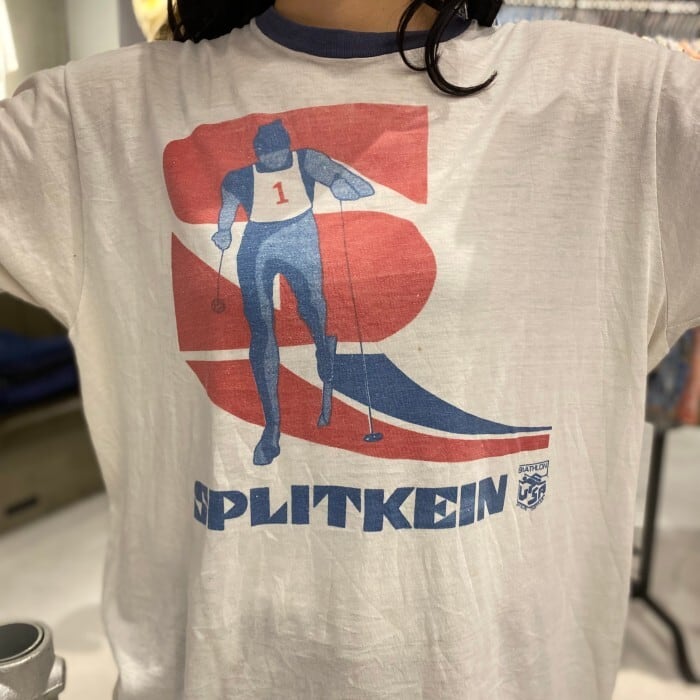 USA製 70年代 70s Sport-T by STEDMAN ステッドマン リンガーTシャツ