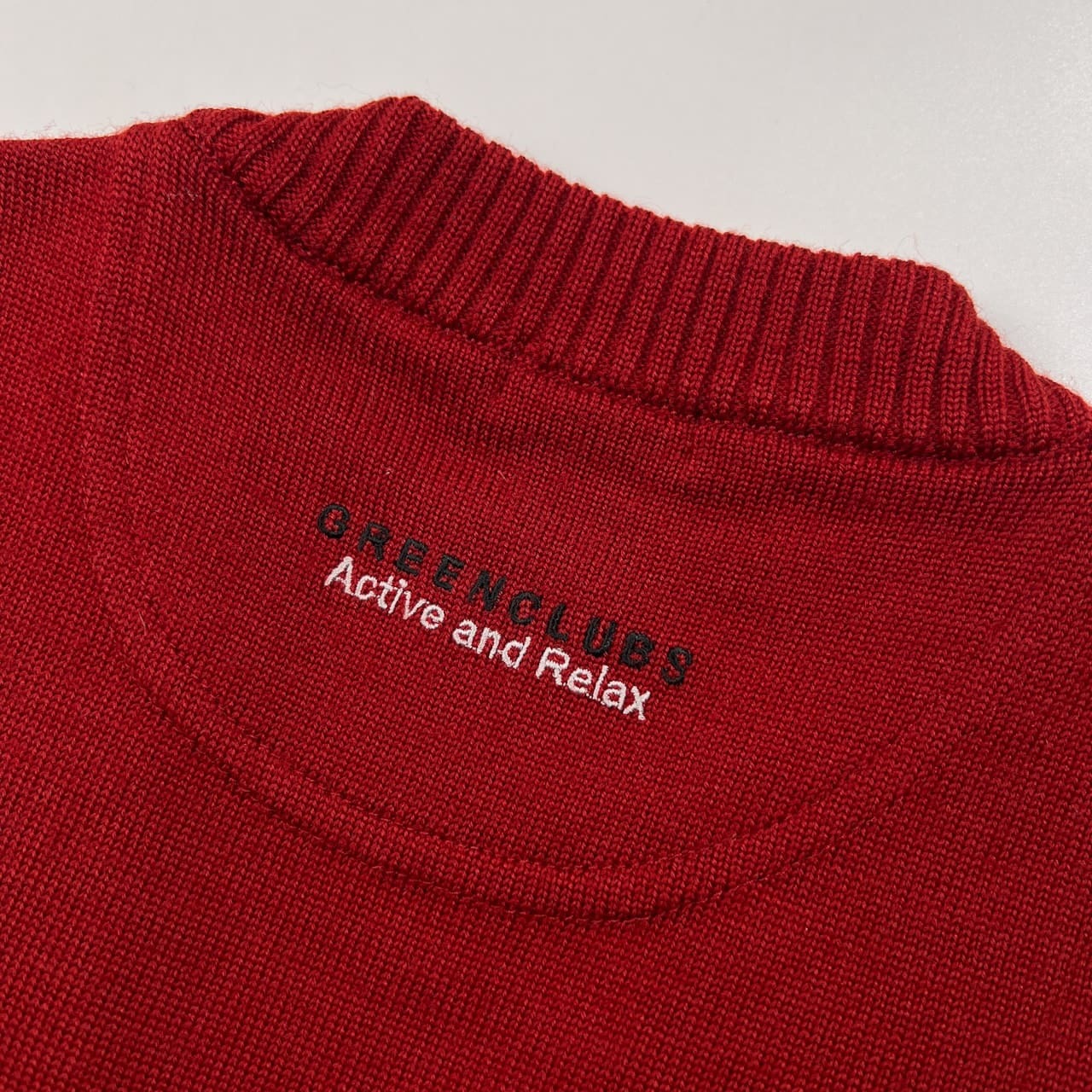 GREENCLUBS グリーンクラブ × バックスバニー 前ボタン ウールニット ベスト サイズ 5 /ワーナーブロス